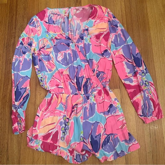 LILLY PULITZER Romper Women's XS (k11) - Picture 1 of 15